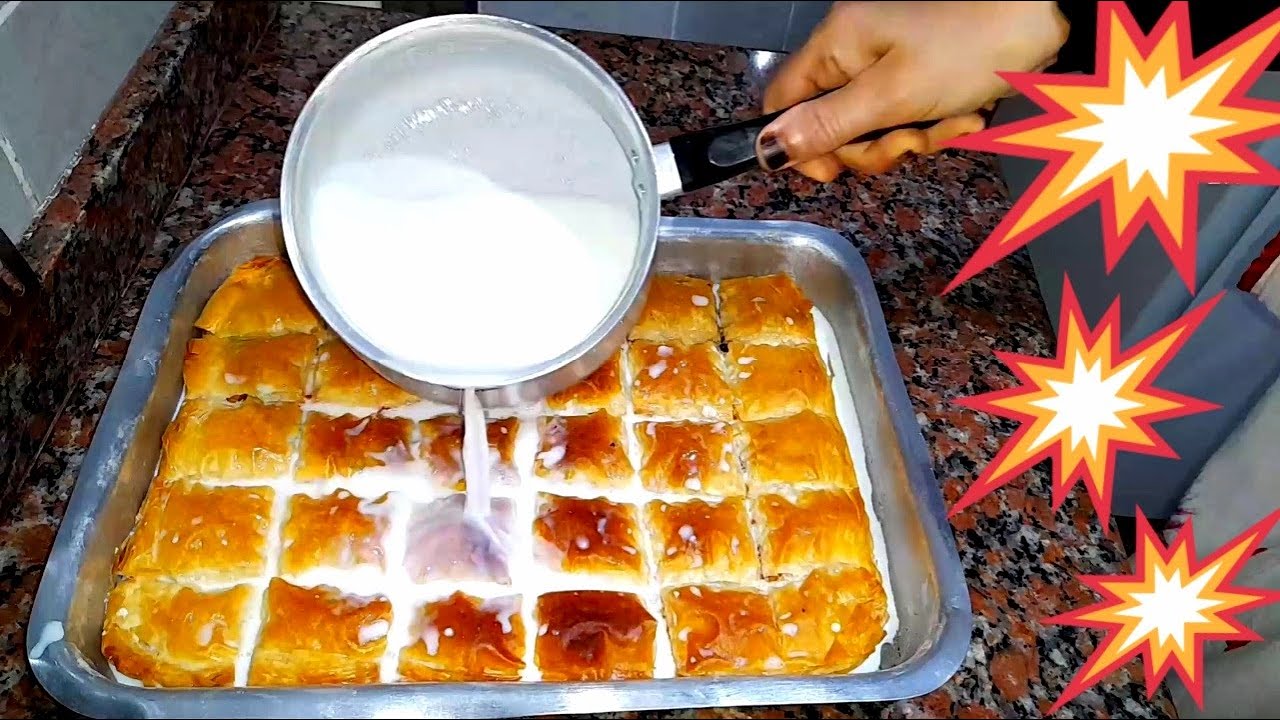 جلاش حلو طري❗بالحليب❗بدون شربات❗ولا كريمة❗مورق❗من لفة جلاش إعمليها⁉️ دة الشارع التركي بيتخانق عليها❤