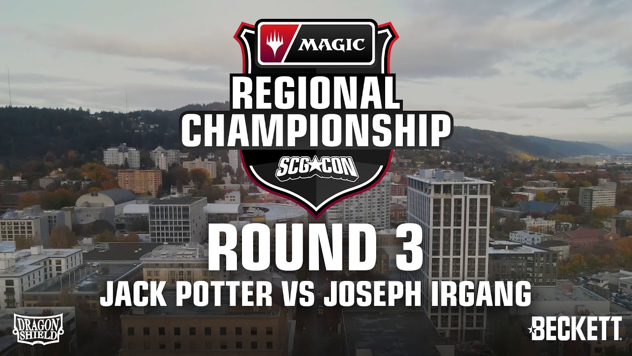 Jack Potter vs Joseph Irgang | Round 3 | MTG Modern Regional Championship Portland, OR