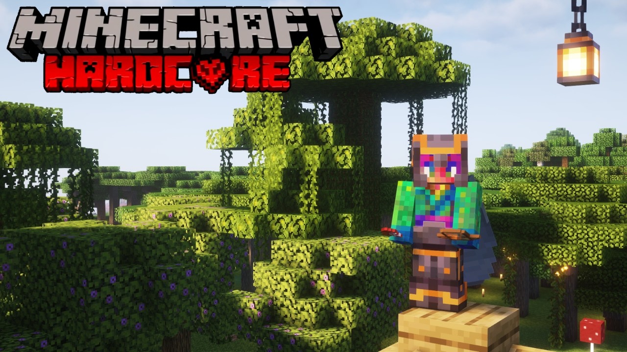 Tree Chopping Never Stops in Hardcore Minecraft