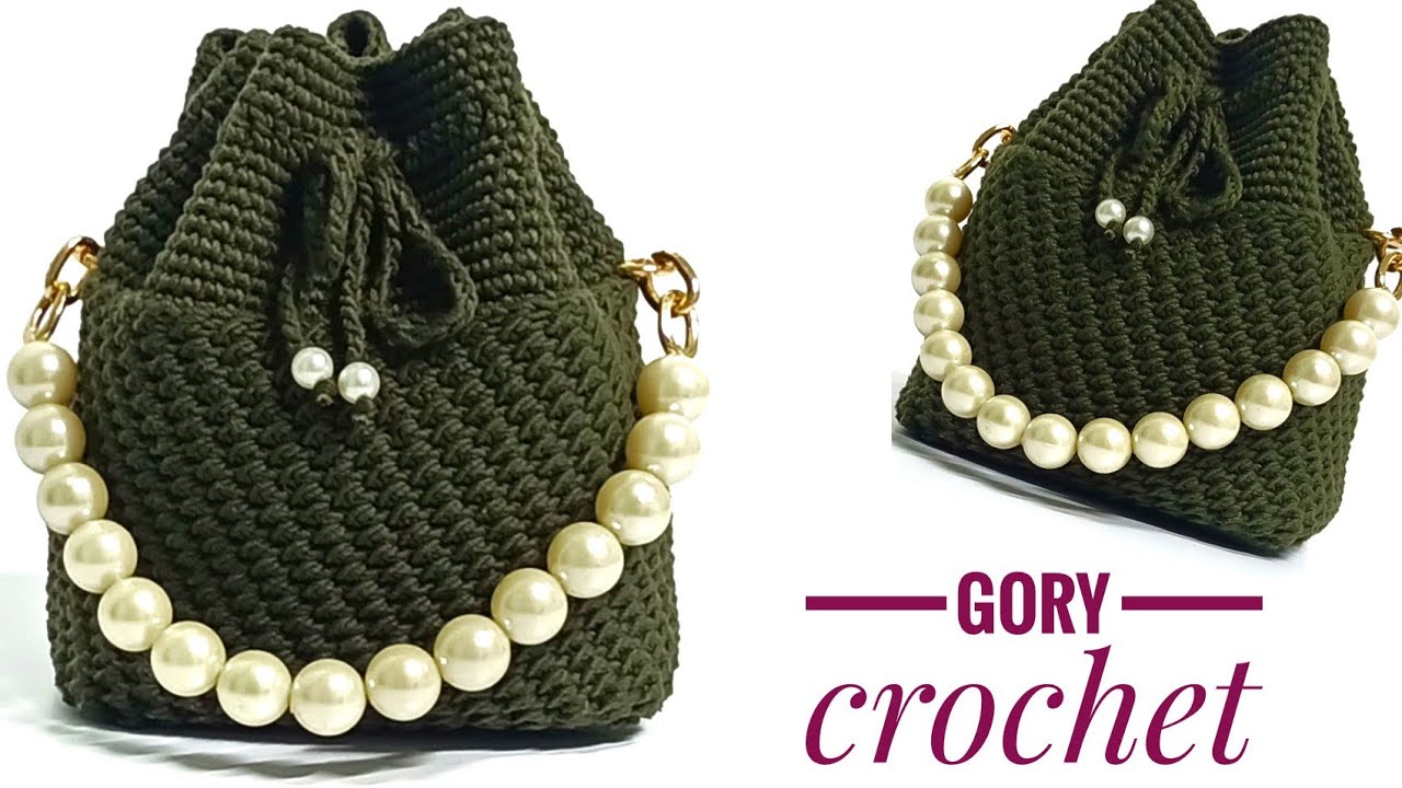 كروشيه شنطه يد موديل سهل وبسيط bag crochet