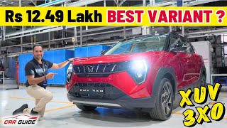 Best VFM SUV in 2024 - Mahindra XUV3XO AX7 Variant - Safety - Sunroof - Petrol - Diesel 🔥 Bye Nexon