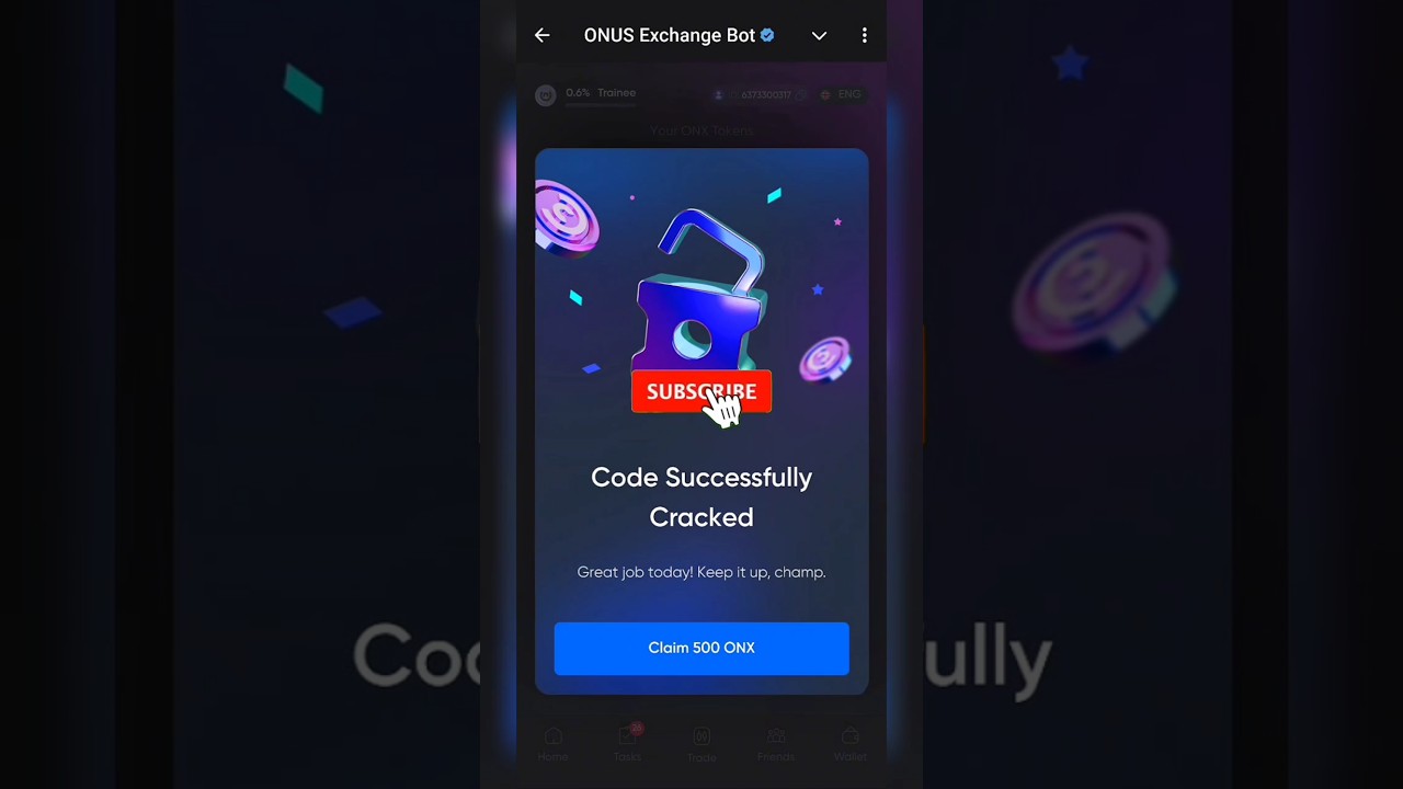 Today's OnusTap Secret Code | 24-11-2023 