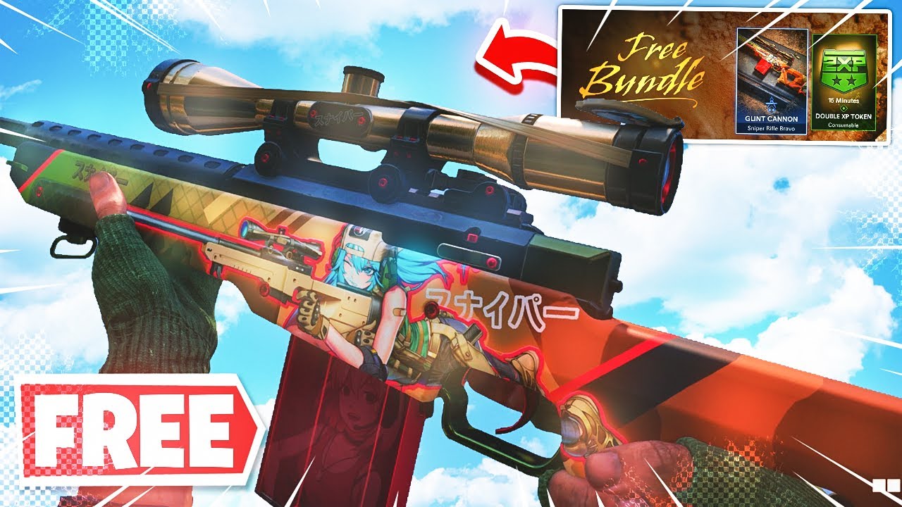 HOW TO GET FREE SNIPER ANIME BLUEPRINT in BLACK OPS COLD WAR! (LW3-TUNDRA GLINT CANNON BLUEPRINT)