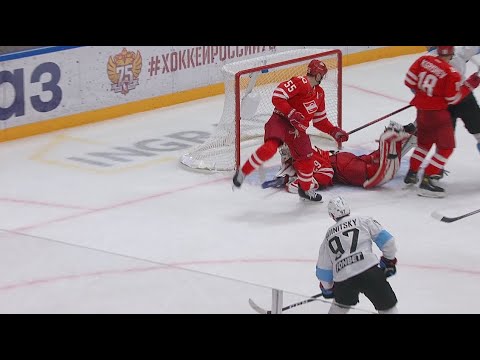 Spartak vs. Dinamo Mn | 06.11.2021 | Highlights KHL