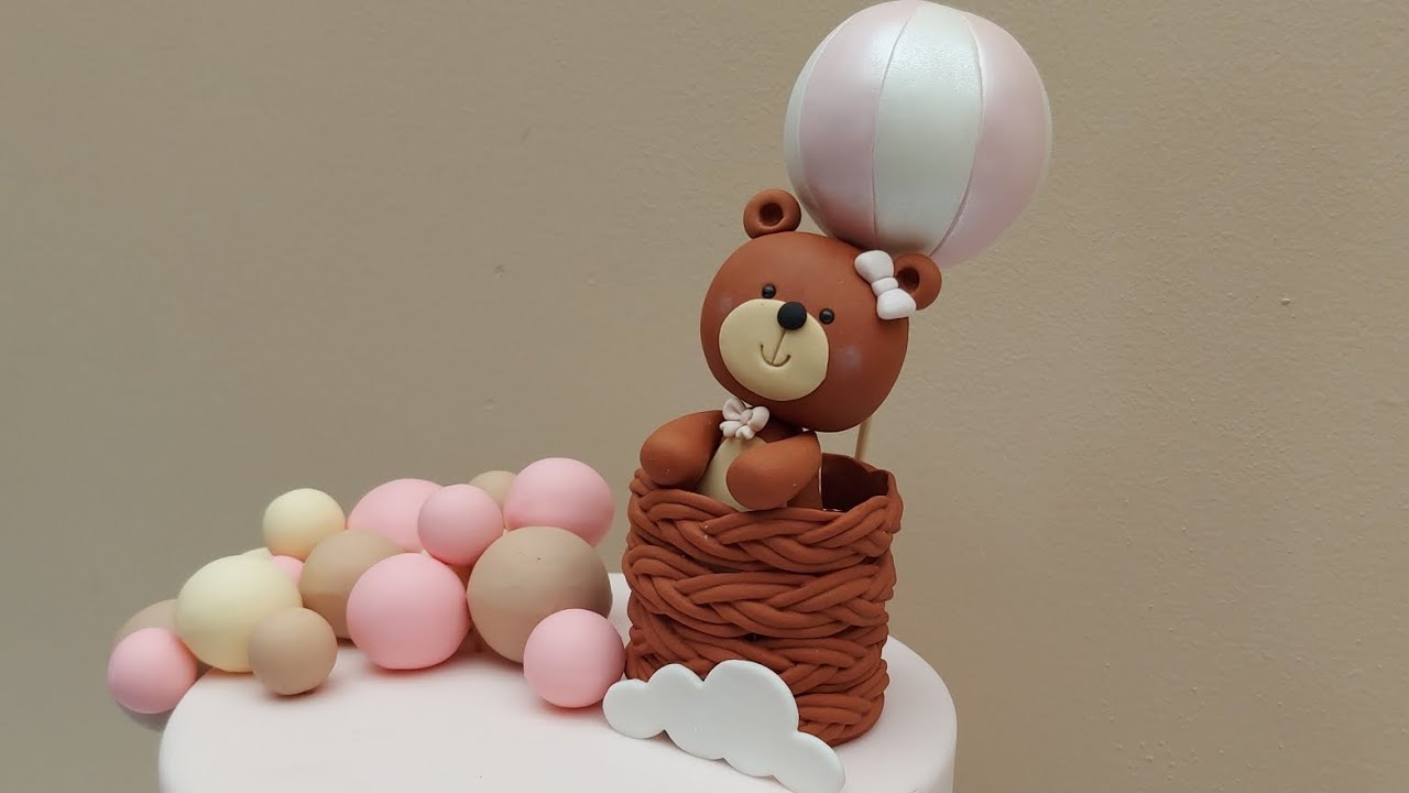 Cómo hacer GLOBO AEROSTÁTICO  o ESFERA CON FONDANT