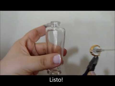 Como abrir un envase de perfume y salvar el envase