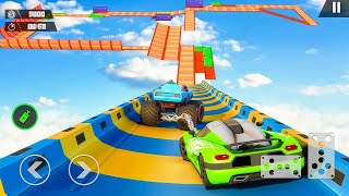 Chained Car Stunts - Impossible Stunt Car Tracks 3D - Car Stunts Game Video - Android Gameplay screenshot 3