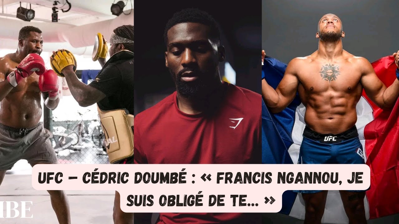 UFC Cédric Doumbé « Francis Ngannou, je suis obligé de te… » YouTube