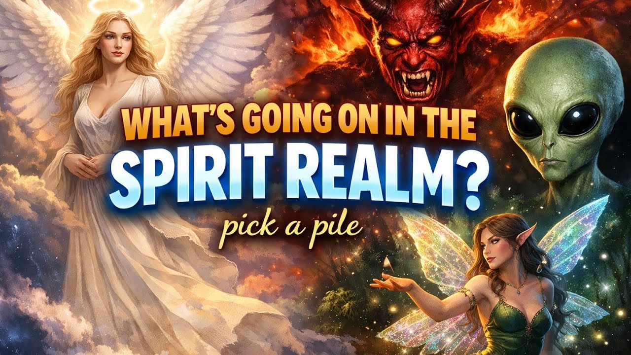 This is what’s happening in the spirit realm Involving you! Pick a pile reading