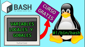2. 🥇 COMO DECLARAR VARIABLES en BASH SCRIPT 🥇➤ COMO DECLARAR VARIABLES GLOBALES en LINUX 💻