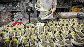 PK Jordan 1 Retro Low Golf Travis Scott Neutral Olive