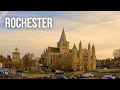 England   walk  rochester tour  rochester walking tour  mar 2022 rochester 4k