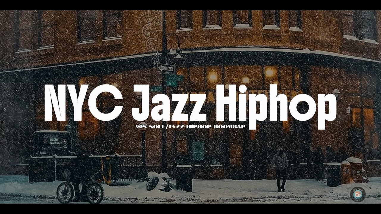 Winter NYC JAZZ HIPHOP | 90s SOUL BOOMBAP | Walk / background / work / relax / study | day of snow