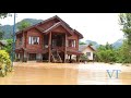 Travelling through Laos: Floods in Vian Vieng