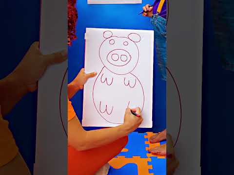 How To Draw A Cute Pig Step By Step Kids Fun 