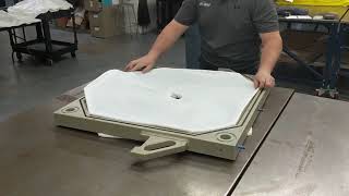 How to install a filter press cloth | Albax Inc. Tutorials |