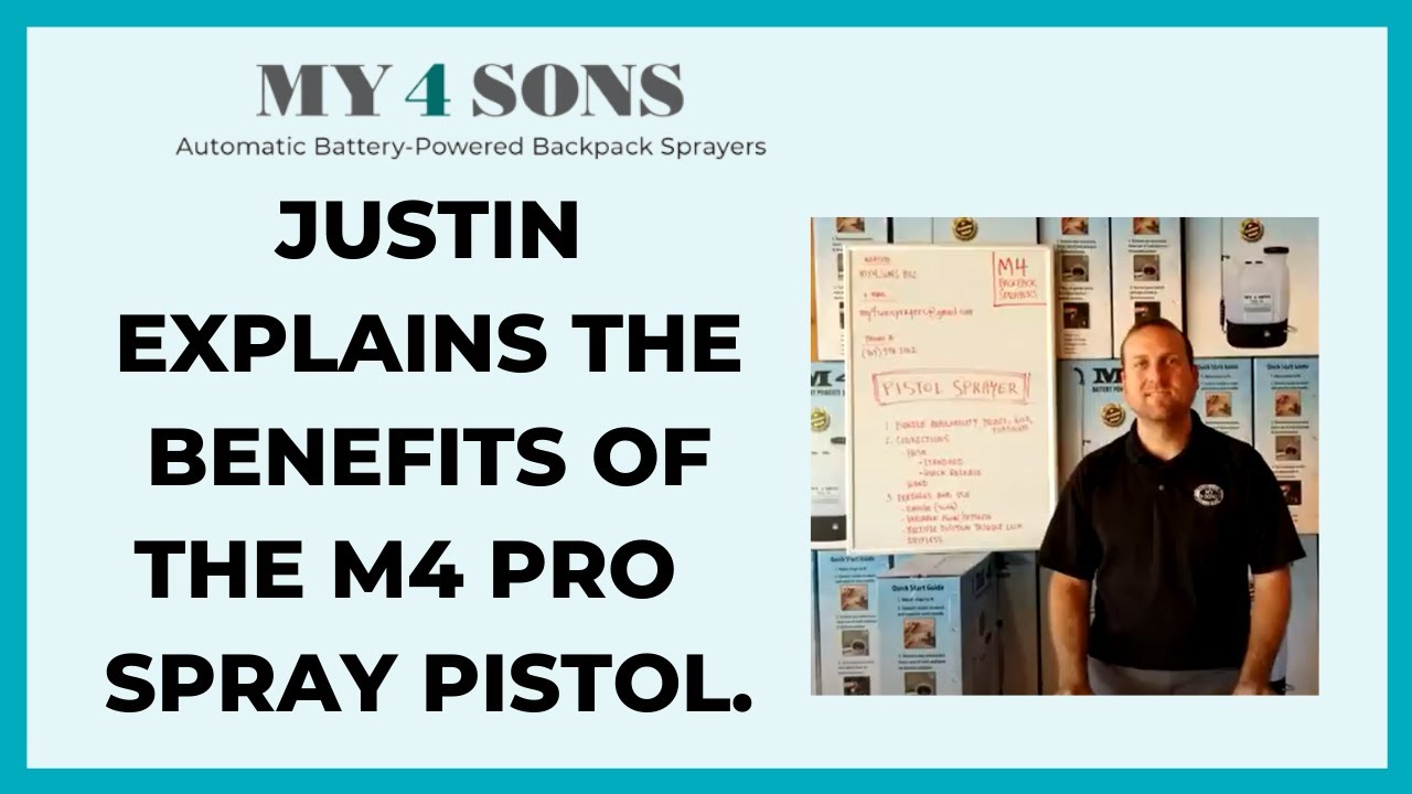 MY4SONS M4 SPRAY PISTOL