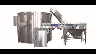 Fully automatic high speed unscrambler sorter for PET soda drink water bottles screenshot 1