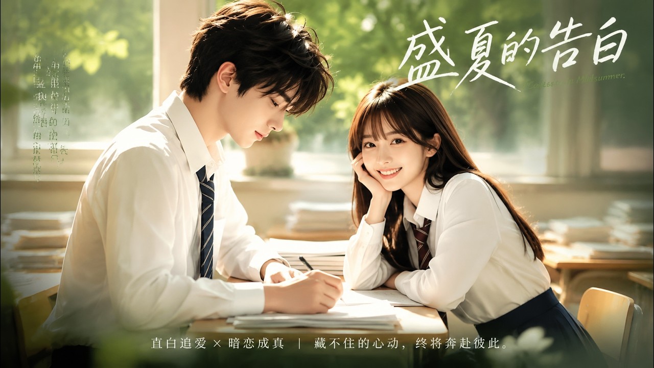 盛夏的告白：學霸雙向奔赴的純愛心動