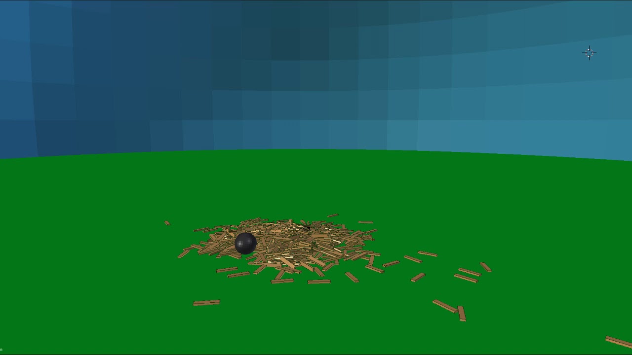Blender plank tower collapse (NOT RENDERED!) - YouTube