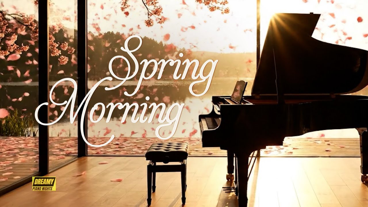 Spring Study Music Spring Morning Piano ๐ธ 3 Hours Soft Loop Music for Relaxing, Studying ...