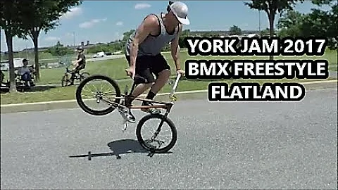 York Jam 2017 - BMX Freestyle Flatland Tricks