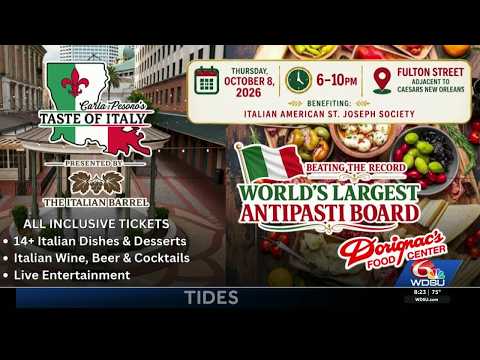 Taste of Italy happening next week