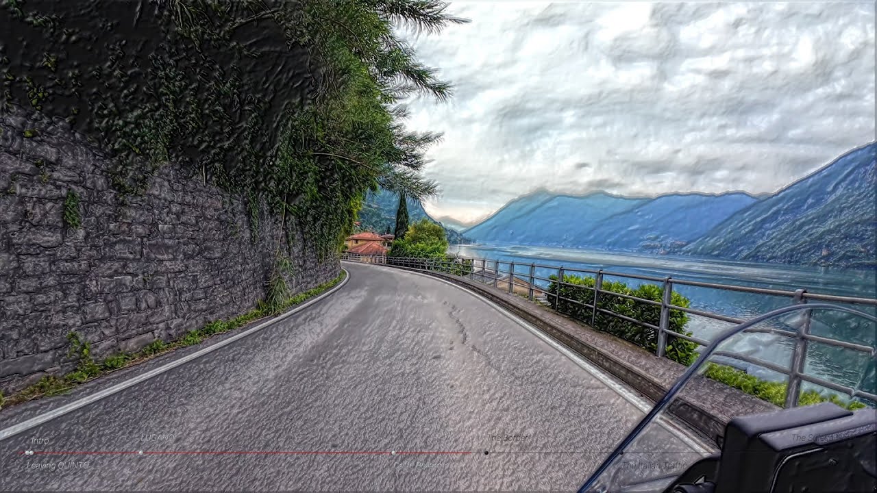Day 5 P2 - Racing Through EUROPE on a Bike from Switzerland to Italy.