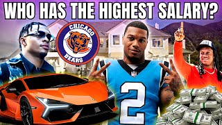 💰TOP 10 CHICAGO BEARS PLAYER SALARY! WHO IS MORE MILLIONAIRE?Salary Of The Stars 💰