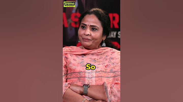 Warned my son to stay away from them | Vijay Sethupathi  | Prema The Journalist #216