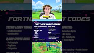 EVERY Cheat Code in Fortnite Chapter 7 Season 4 π₯π
