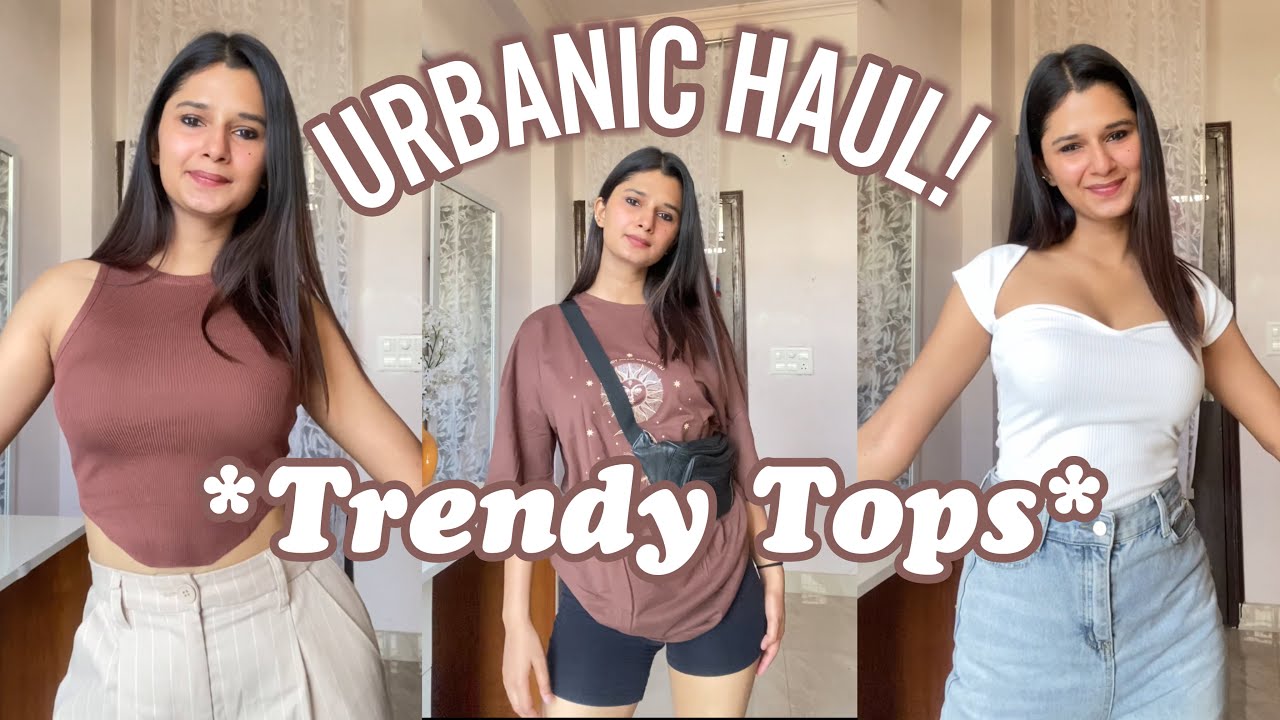 Trendy URBANIC Tops Haul! *HUGE* Urbanic Haul! #urbanic