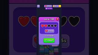 Marble Sort! Level Failed
