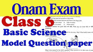 Class 6 Basic Science | Kerala Syllabus 2026-27 | Model Question Paper & Online Class | SCERT