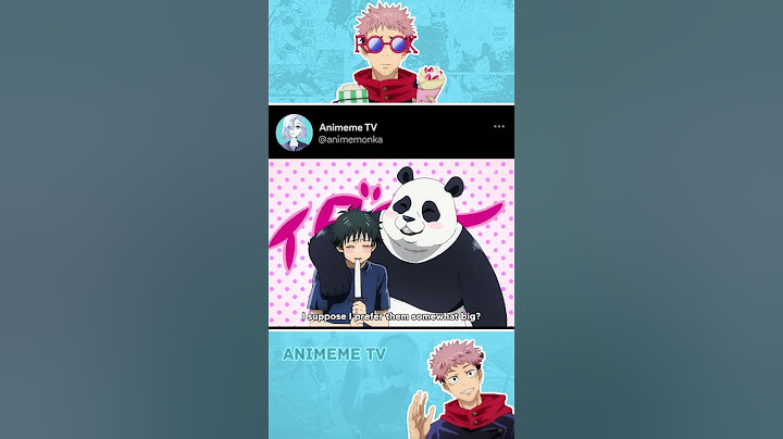 Panda being a wing-man #jujutsukaisen0 #anime #animeshorts