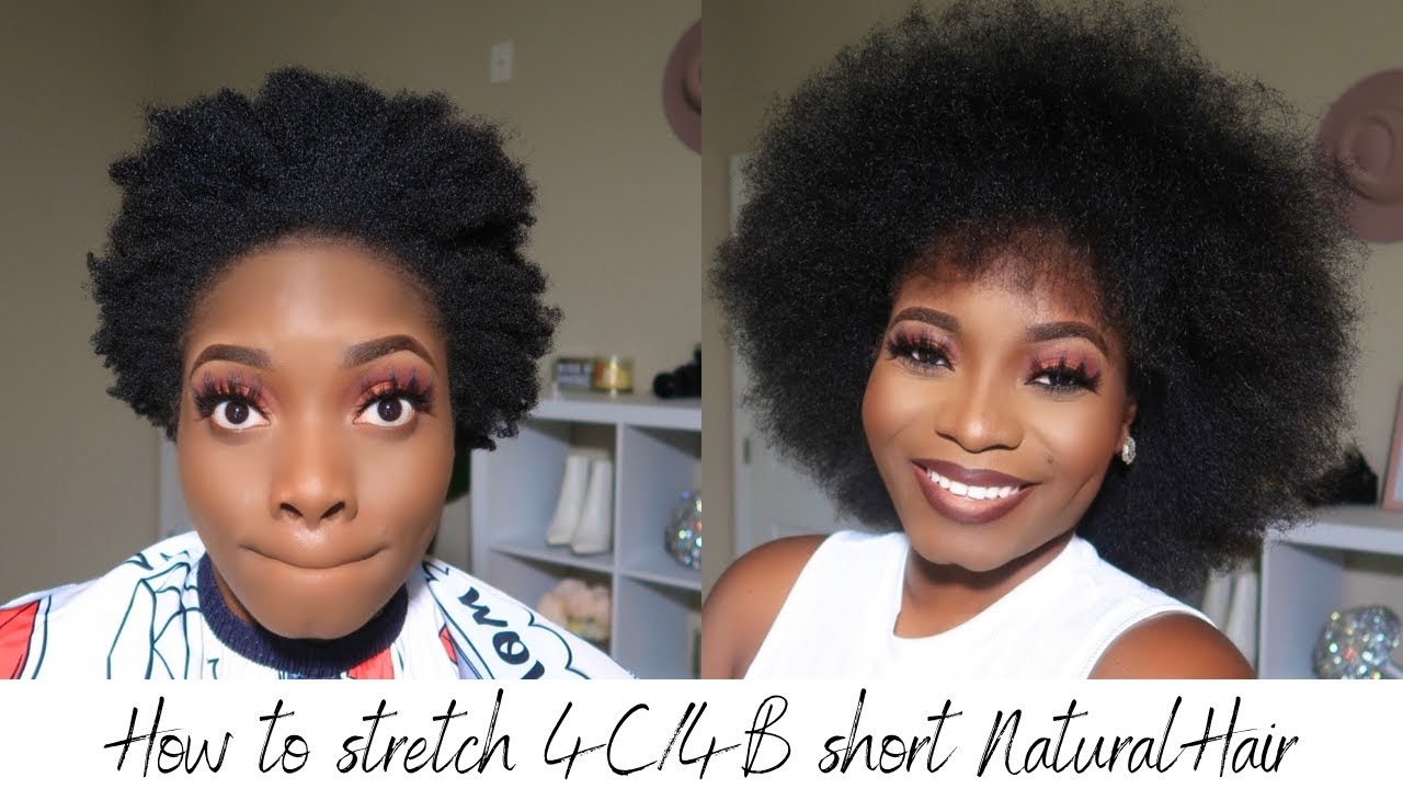 HOW TO SAFELY BLOW DRY 4B/4C SHORT NATURAL HAIR *DETAILED* - YouTube