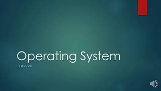 ICSE Class 8 Chapter 1 Operating System