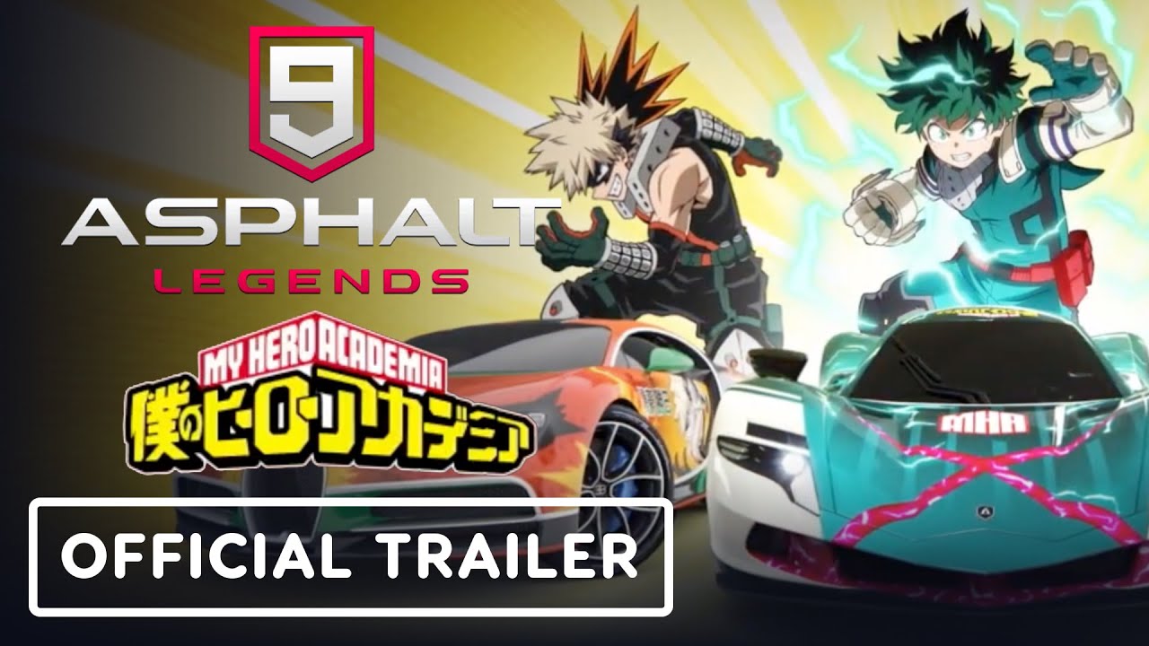 Asphalt 9: Legends x My Hero Academia - Official Collaboration