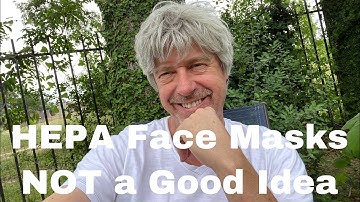 HEPA filter masks, and clearly I need a haircut :)