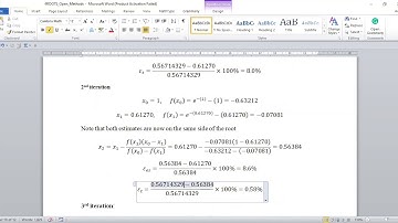 Secant Method | Roots of Equations | Numerical methods 3