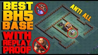 Bh5 New Base Builder Hall 5 Base With Replays Anti-Giant Bh5 Base Wreplays
