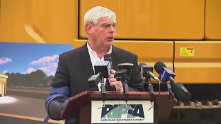 VIDEO NOW: Officials break ground on  first in-line electric bus charging station