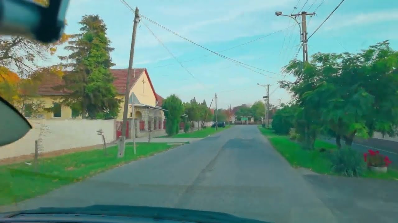 Vésztő - Okány - Sarkad (driving in Hungary)