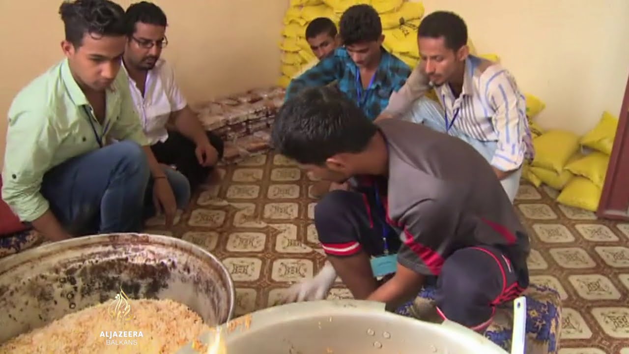 الأعمال الإنسانية للشباب في عدن