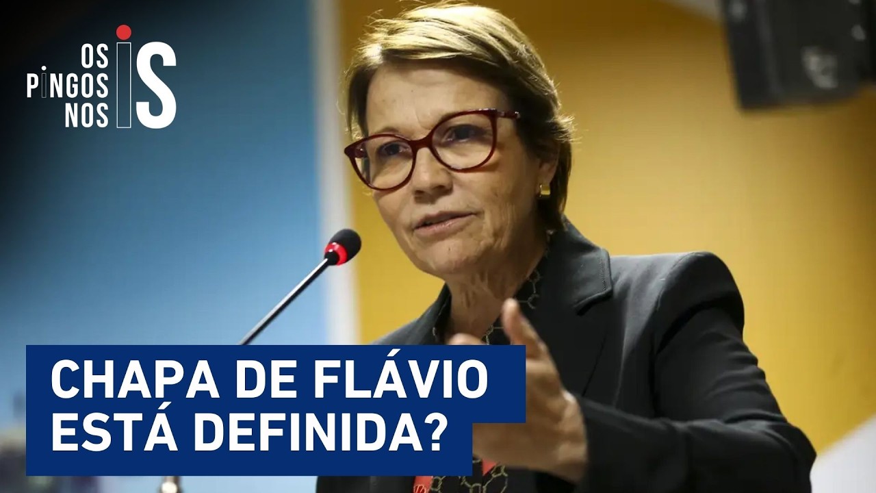 Valdemar defende Tereza Cristina como vice de Flávio Bolsonaro