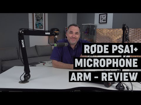Installing Rode PSA1+ Mic Arm and to - YouTube