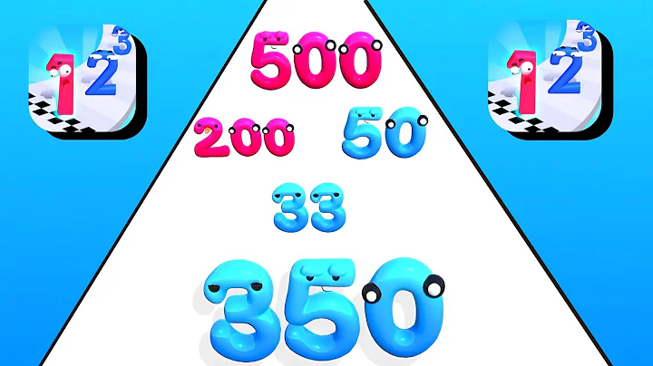 Number Master : Merge & Run = All Levels Gameplay + Level Up