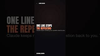 The Claude Instruction That Kills Repetition