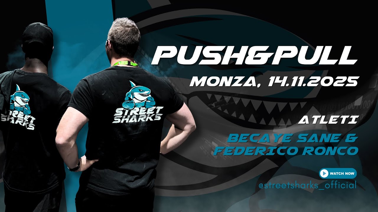 STREET LIFTING ITALIA - PUSH&PULL MONZA 30.11.2025 Pull-Up +105 kg Record