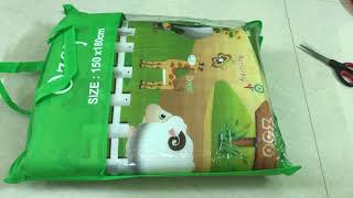 Ozoy Nylon Baby Play Mat Unboxing